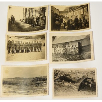 Photos de la période de WW2- Slutsk et il est Belorussia ZONE DE. Espenlaub militaria